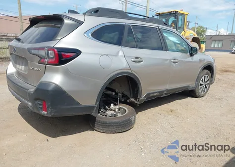 2020 Subaru Outback Premium z USA, uszkodzony, nr VIN 4S4BTACC5L3152446